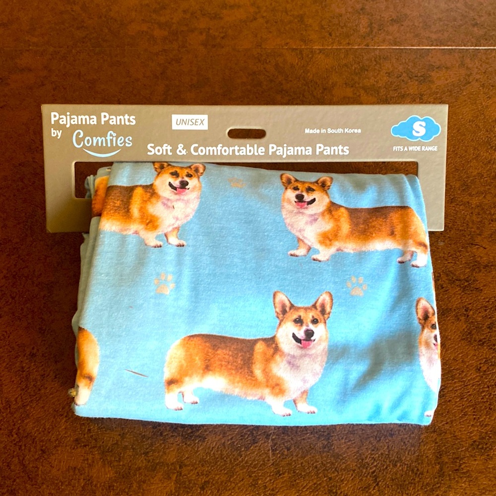Comfies Corgi Pajama Pants Size S
